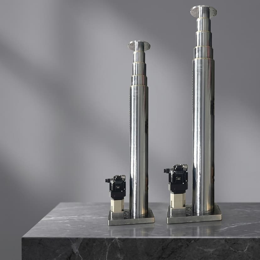 Modulating continuous duty roller screw actuator