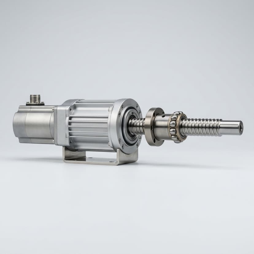 Precision roller screw components for press and riveting actuators
